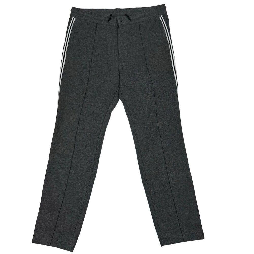 H&M Men's Side-Stripe Pants Gray Size M